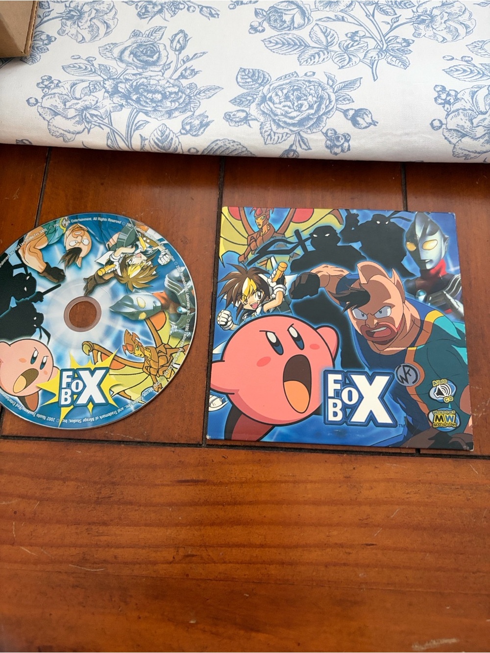 FOBX Kirby Character Game Disc & Case - Blue Multicolor Artwork